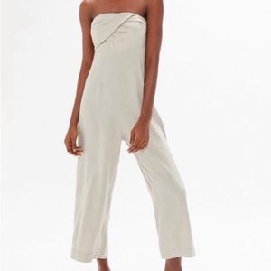 Free People Linen Jumpsuit